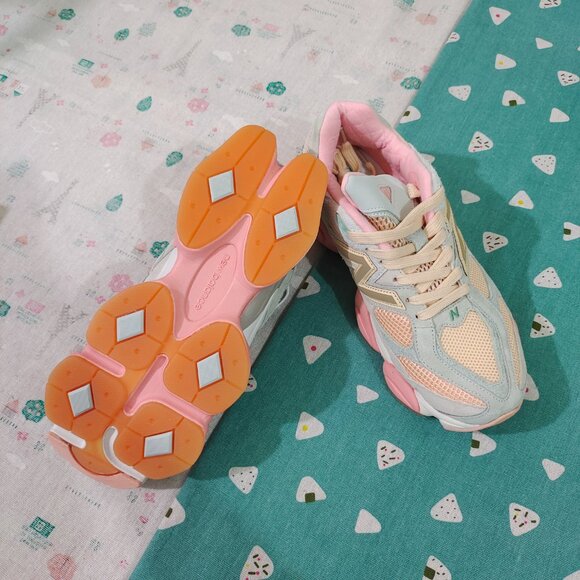 New Balance X Joe Fresh Goods 9060 Pink Low-Top Sneakers - Picture 3 of 5